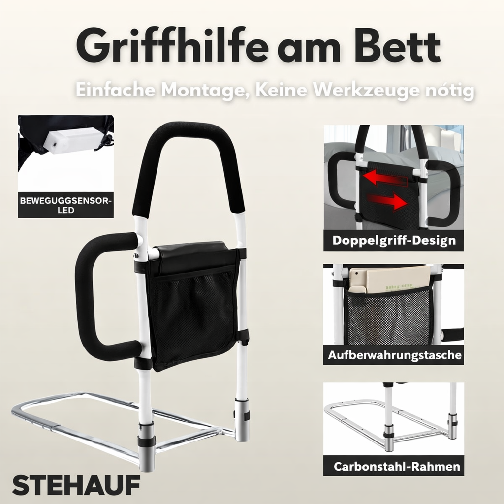 Bettgitter – Bett-Sicherheit für Senioren